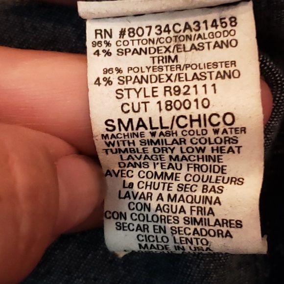 BCBG Maxazria Jean jacket with hoodie - Picture 6 of 6